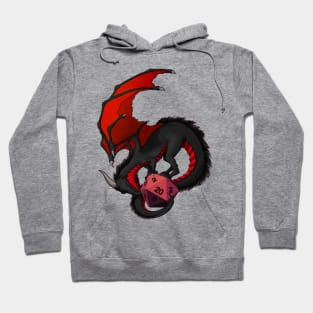 Red Dragon and a D20 Hoodie